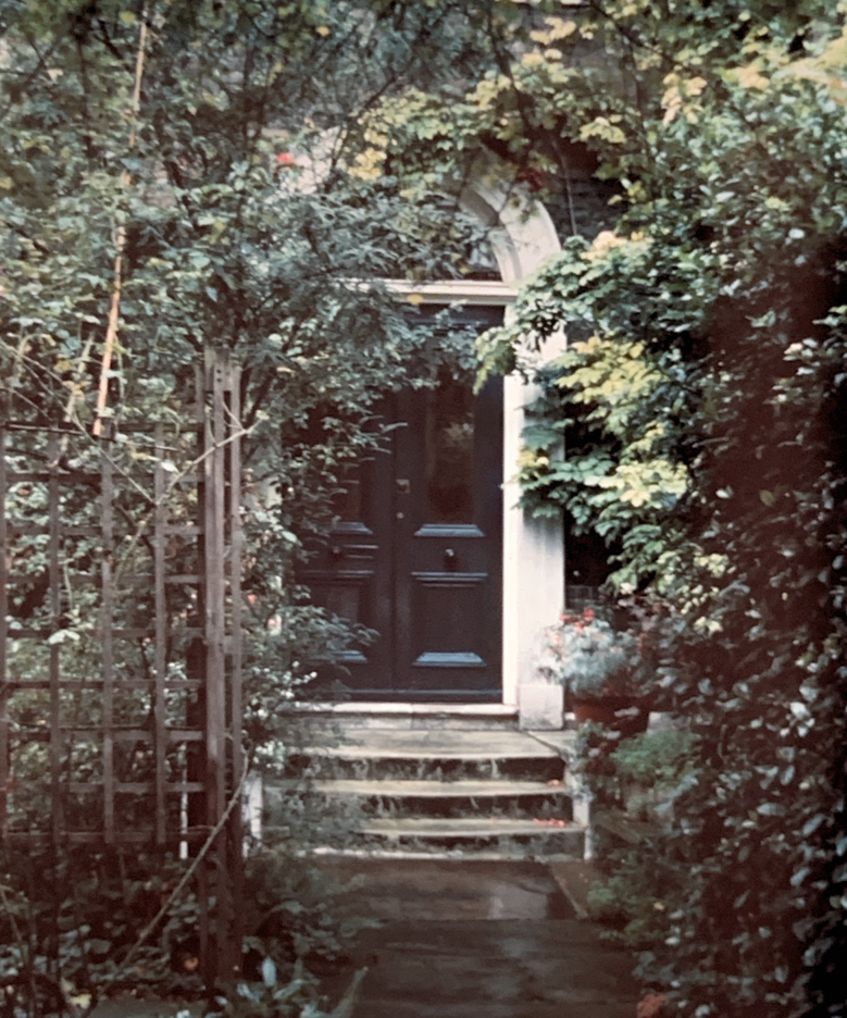 Doorway through Trees